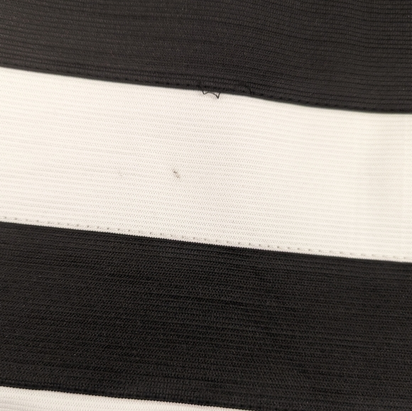 Luv Me More Black and White Bandage Mini Skirt - Picture 3 of 5